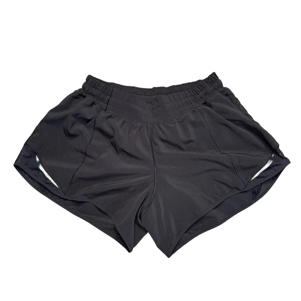 lululemon athletica Black Athletic Running Shorts